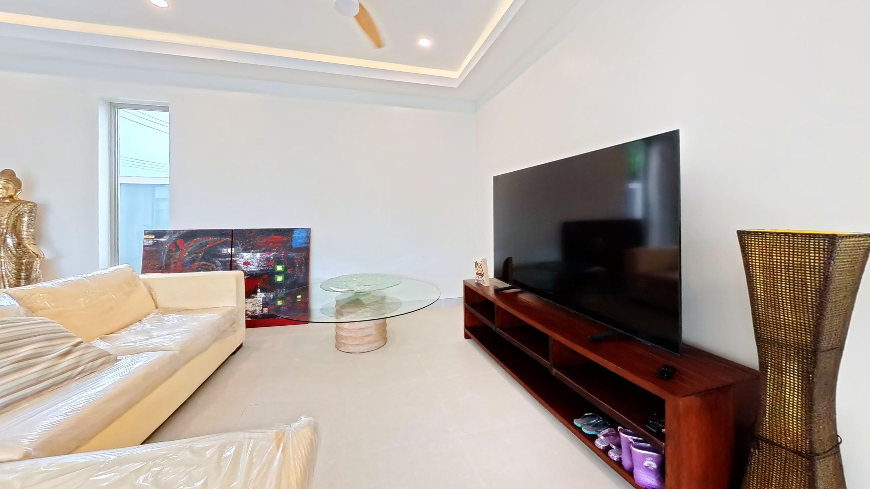 Open-plan dining area
